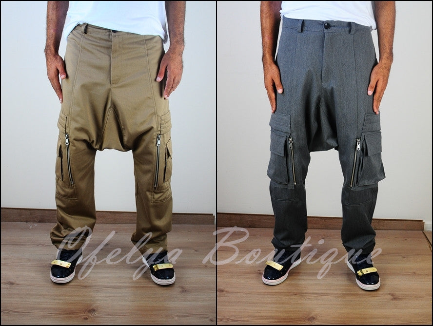 Men Zip Pocket Cargo Pants – Rakhi Stores